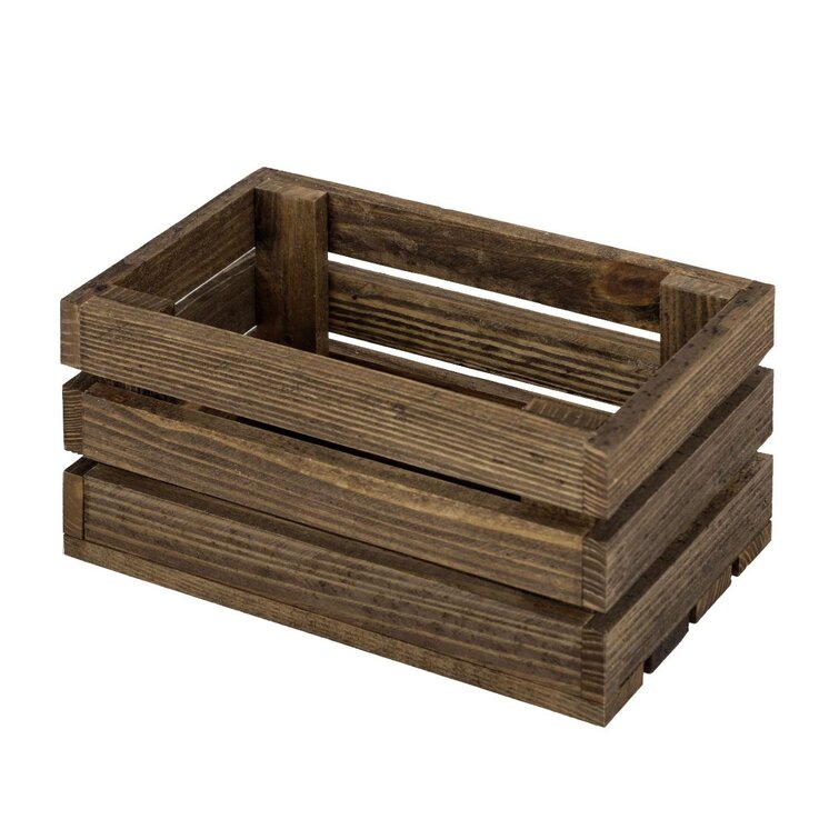 Millwood Pines Solid Wood Crate Wayfair Canada